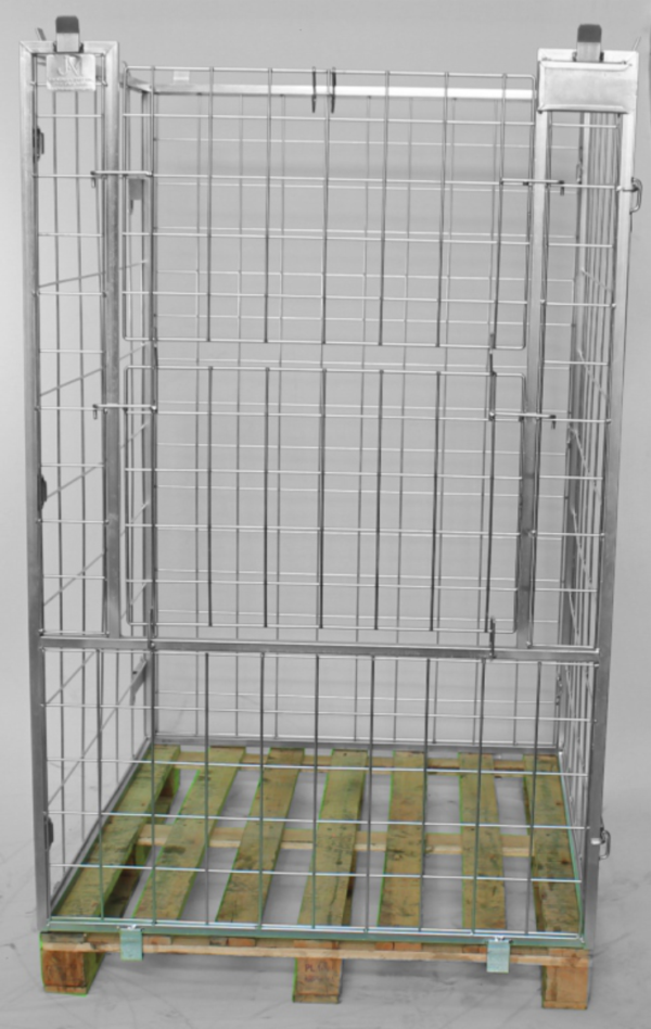 Rack aramado para pallet de madeira